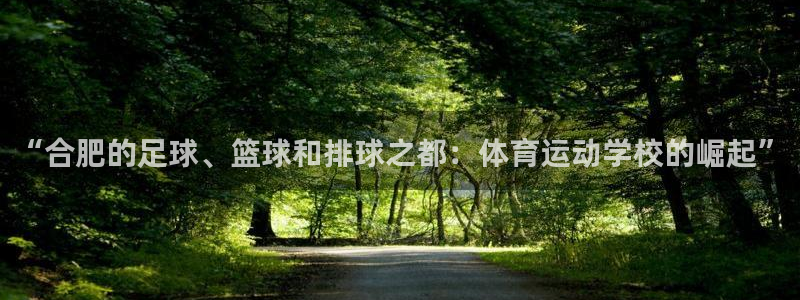 JJB竞技宝官方正版app娱乐首页网站大全：“合肥的足球、篮