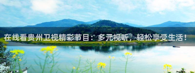 上海劲爆体育nba直播：在线看贵州卫视精彩节目：多元视听，轻松享受生活！