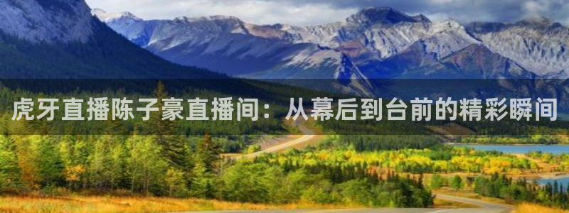 劲爆体育高清直播回看：虎牙直播陈子豪直播间：从幕后到台前的精彩瞬间